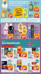 Gazetka promocyjna Rewe - Prospekte - Gazetka - ważna od 23.03 do 23.03.2024 - strona 17 - produkty: aktionspreis, alle artikel ohne dekoration, aust, champion, citrus, dekoration, eis, fairy, febreze, felix, garnier, geschirr, geschirrspülmittel, gewinnspiel, gin, haarspray, honig, Hundetrockennahrung, Meister, meister proper, nassfutter, Nassnahrung, perwoll, reiniger, reis, rwe, Schal, Schale, schaumfestiger, shampoo, Spiele, spülmittel, spülung, staubmagnet, Stier, swiffer, Taft, Ti, trockenfutter, Trockennahrung, Wahre Schätze, waschmittel