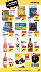 Gazetka promocyjna Netto - Woche 36 - Gazetka - ważna od 10.09 do 10.09.2022 - strona 23 - produkty: batida, batida de côco, Blüte, Cap, capri-sun, eis, Elan, Guinness, gurke, gurken, hering, Herings, honig, jim beam, käfer, kokos, kokosnuss, LG, likör, mangaroca, merci, nuss, orange, ring, sofortrabatt, Sprizz, Ti