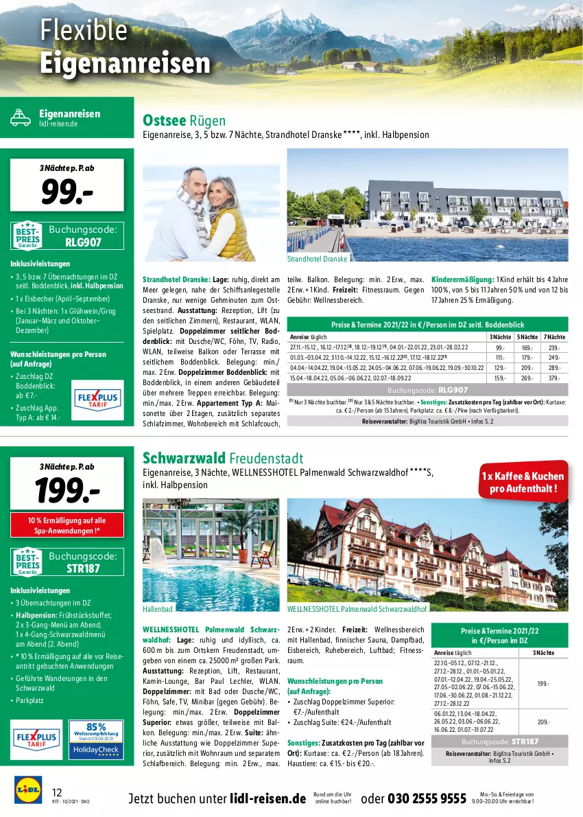 Aktueller Prospekt Lidl - Themenflyer Oktober 2021 - von 13.10 bis 14.12.2021 - strona 12