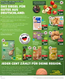 Gazetka promocyjna Kaufland - Prospekt - Gazetka - ważna od 07.02 do 07.02.2024 - strona 10 - produkty: angebot, apfel, auer, ball, beutel, bier, bio, bioland, brot, eis, frucht, fusilli, gurke, gurken, hafer, joghur, joghurt, korn, lyoner, müsli, nudel, nudeln, omega, Omega-3, purland, reis, rum, sac, saft, Schal, Schale, schinken, schinkenschnitzel, schnitten, schnittlauch, schnitzel, senf, spaghetti, spitzenqualität, suppe, suppen, tafeläpfel, Ti, Yo, ZTE, zwiebel