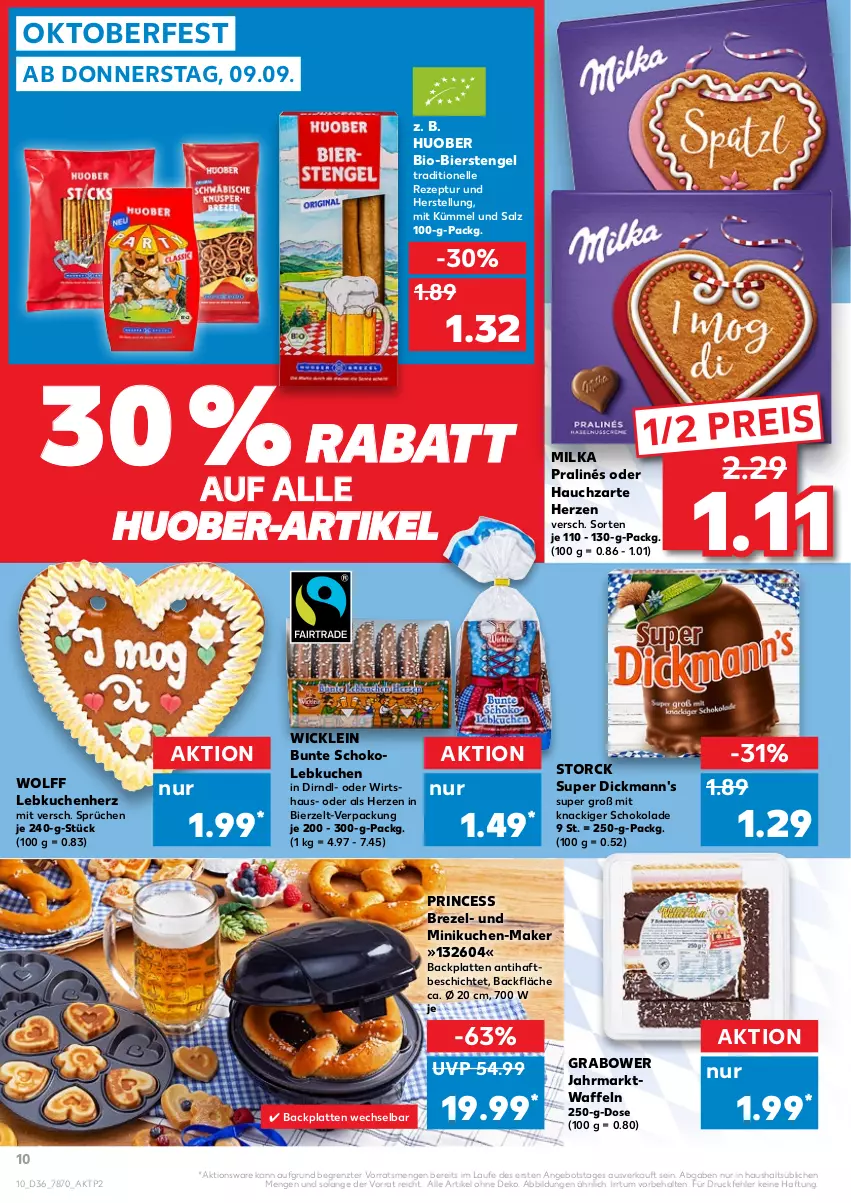 Aktueller Prospekt Kaufland - von 09.09 bis 15.09.2021 - strona 10