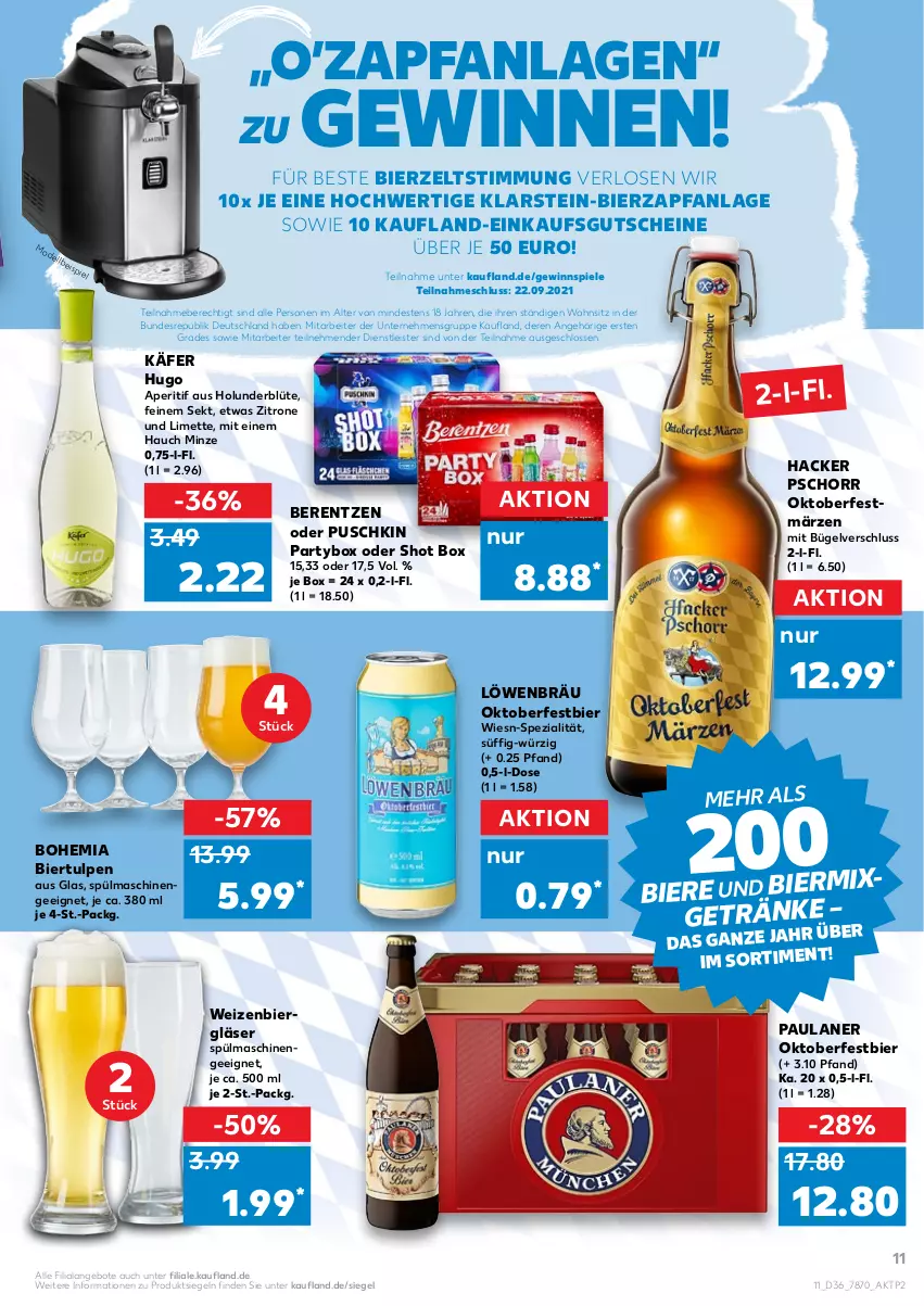 Aktueller Prospekt Kaufland - von 09.09 bis 15.09.2021 - strona 11