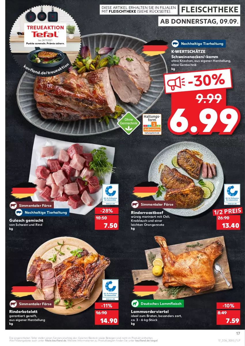 Aktueller Prospekt Kaufland - von 09.09 bis 15.09.2021 - strona 17