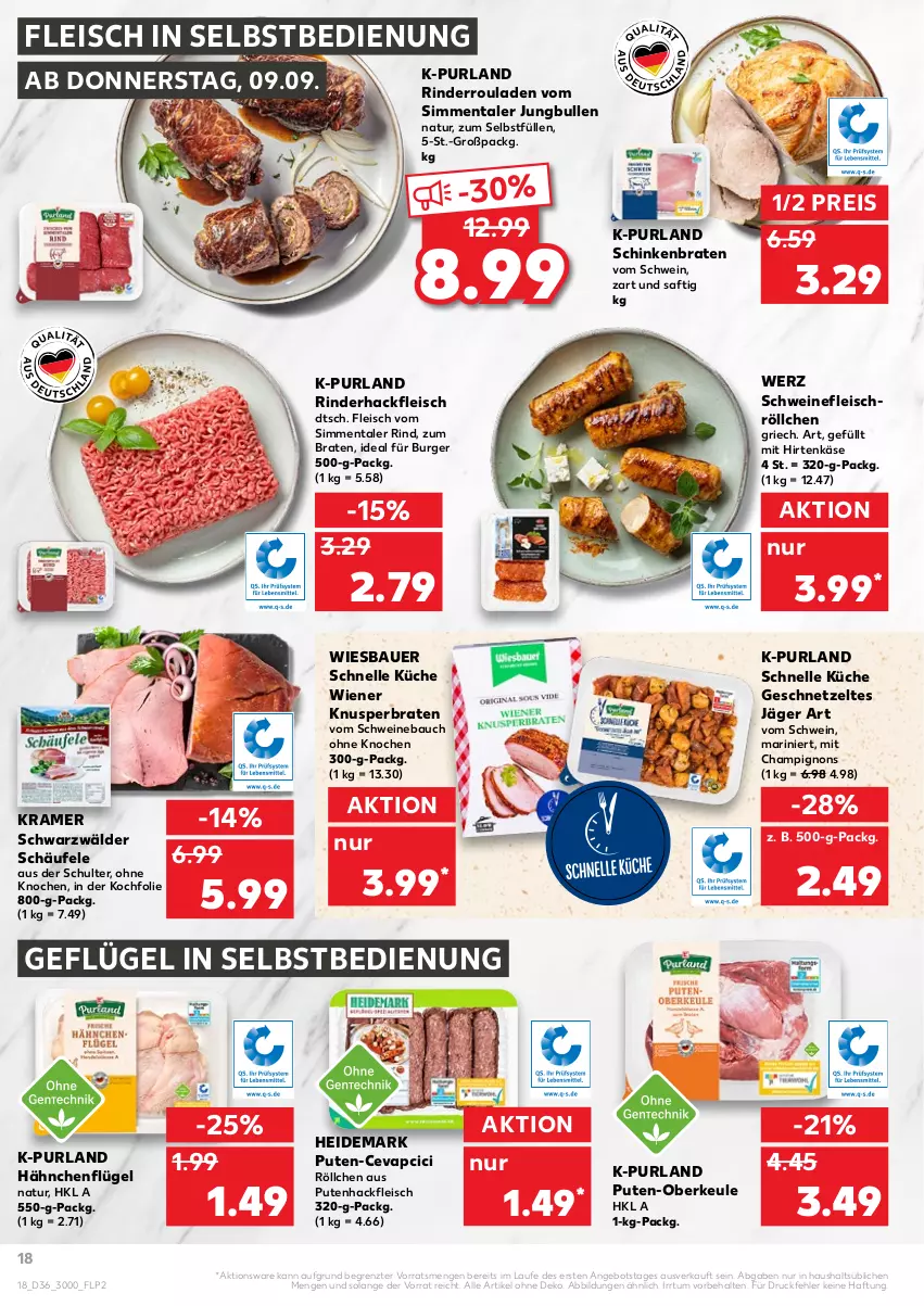 Aktueller Prospekt Kaufland - von 09.09 bis 15.09.2021 - strona 18