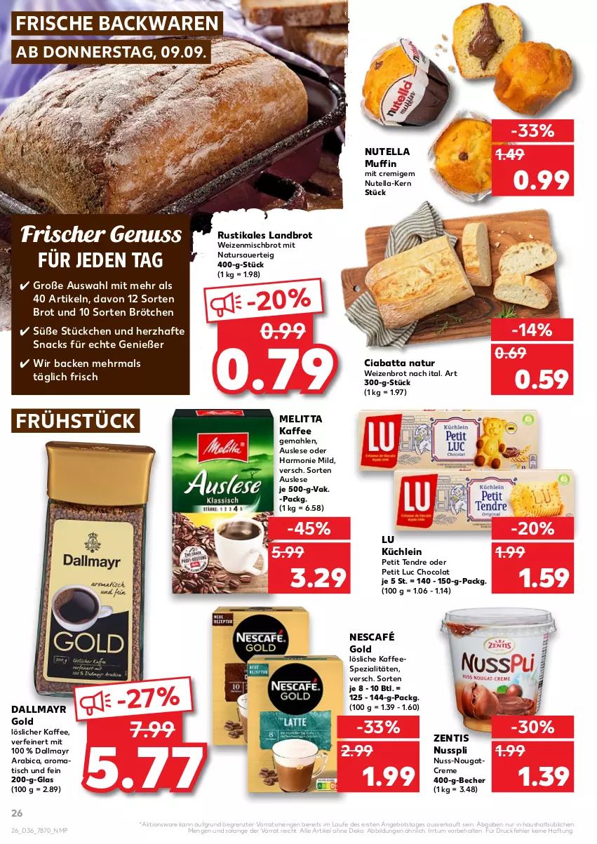 Aktueller Prospekt Kaufland - von 09.09 bis 15.09.2021 - strona 26