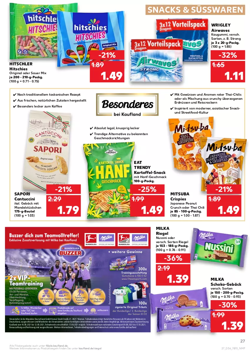 Aktueller Prospekt Kaufland - von 09.09 bis 15.09.2021 - strona 27