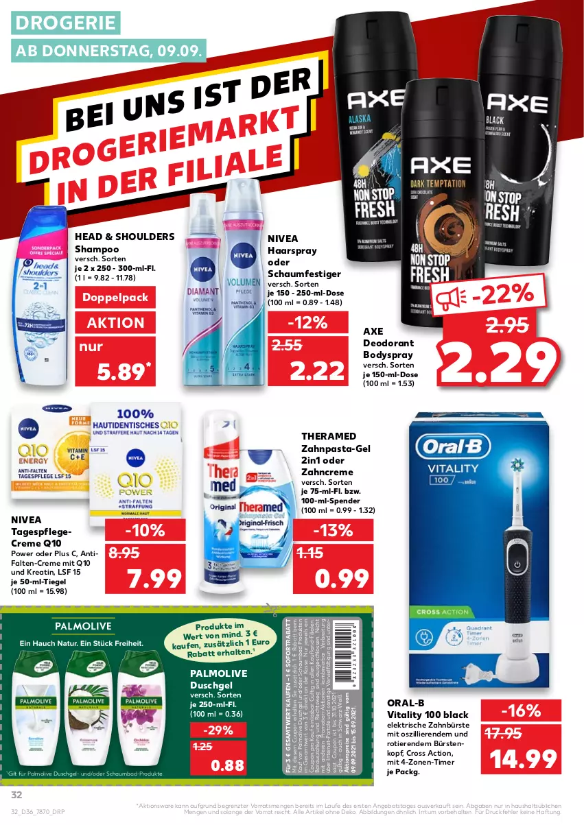 Aktueller Prospekt Kaufland - von 09.09 bis 15.09.2021 - strona 32