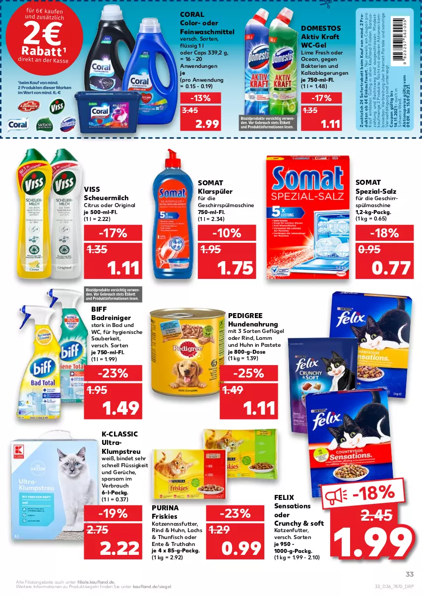 Aktueller Prospekt Kaufland - von 09.09 bis 15.09.2021 - strona 33