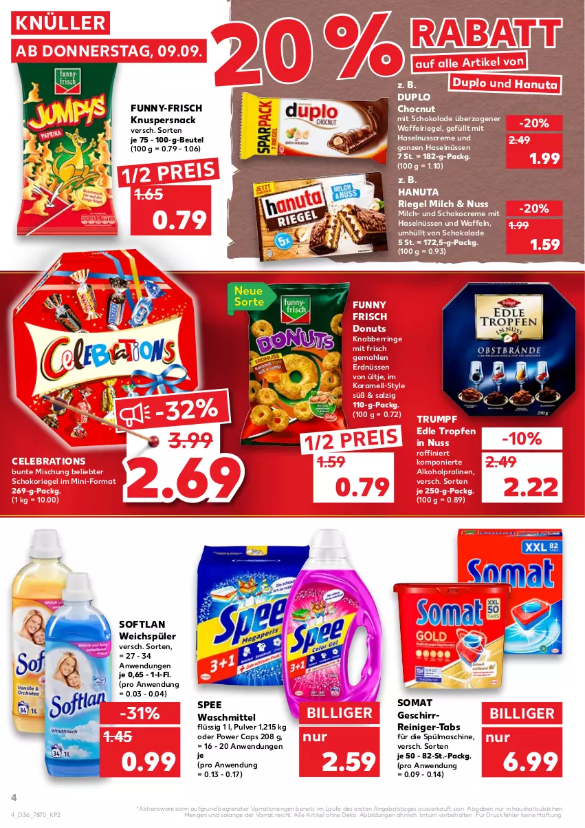 Aktueller Prospekt Kaufland - von 09.09 bis 15.09.2021 - strona 4