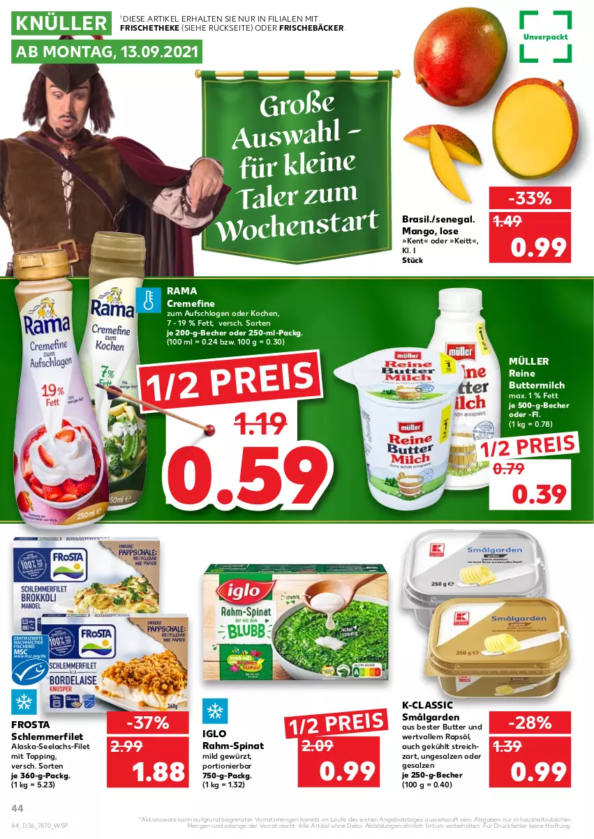 Aktueller Prospekt Kaufland - von 09.09 bis 15.09.2021 - strona 44