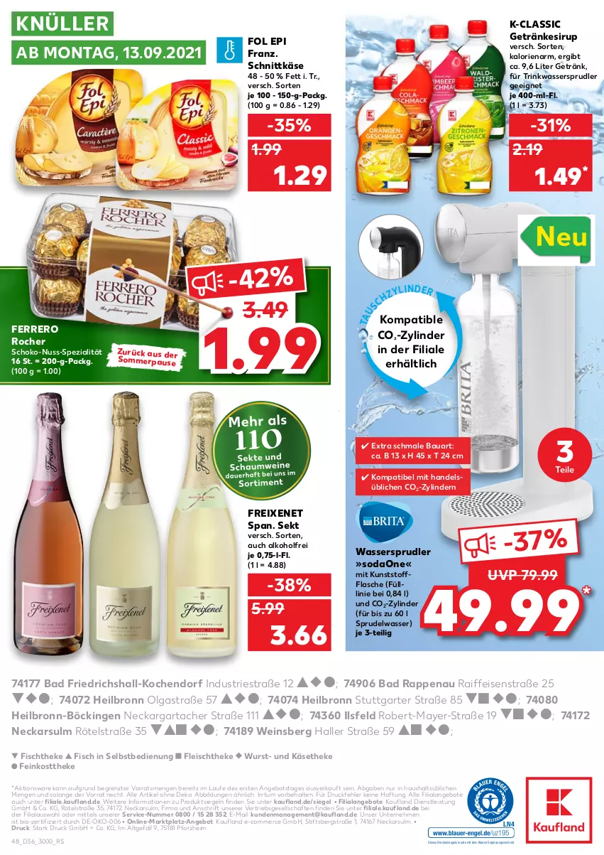 Aktueller Prospekt Kaufland - von 09.09 bis 15.09.2021 - strona 48