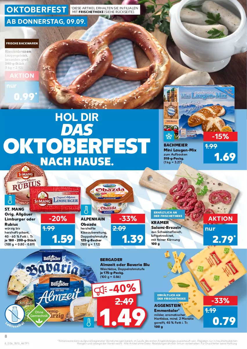 Aktueller Prospekt Kaufland - von 09.09 bis 15.09.2021 - strona 8