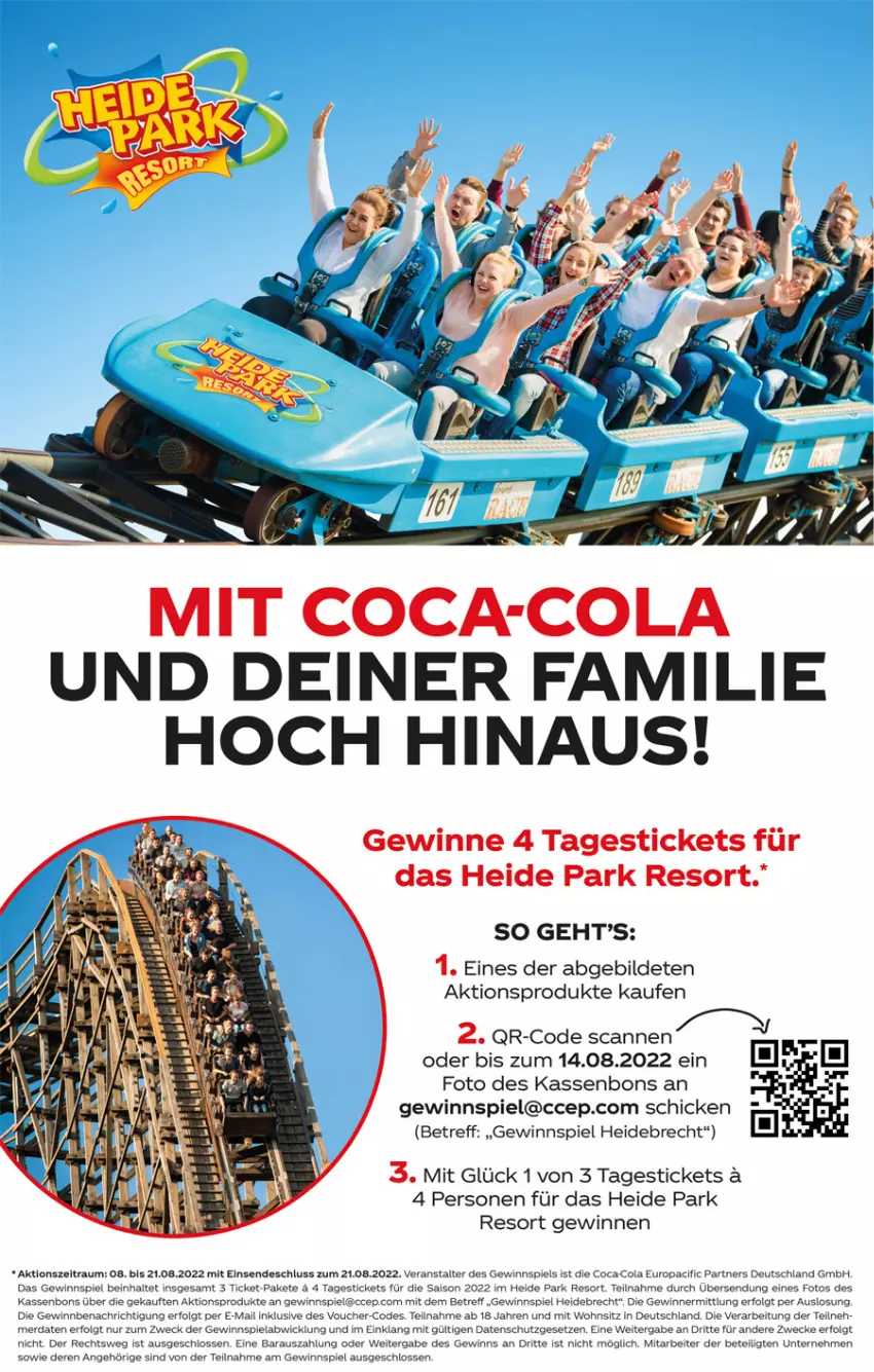 Aktueller Prospekt Getraenkeland - von 08.08 bis 20.08.2022 - strona 6 - produkty: Cif, coca-cola, cola, gewinnspiel, LG, Ti, weck, WICK