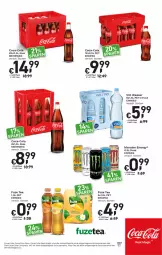 Gazetka promocyjna Getraenkeland - Gazetka - ważna od 20.08 do 20.08.2022 - strona 7 - produkty: coca-cola, cola, flasche, fuze tea, fuzetea, monster, Monster Energy, rwe, wasser