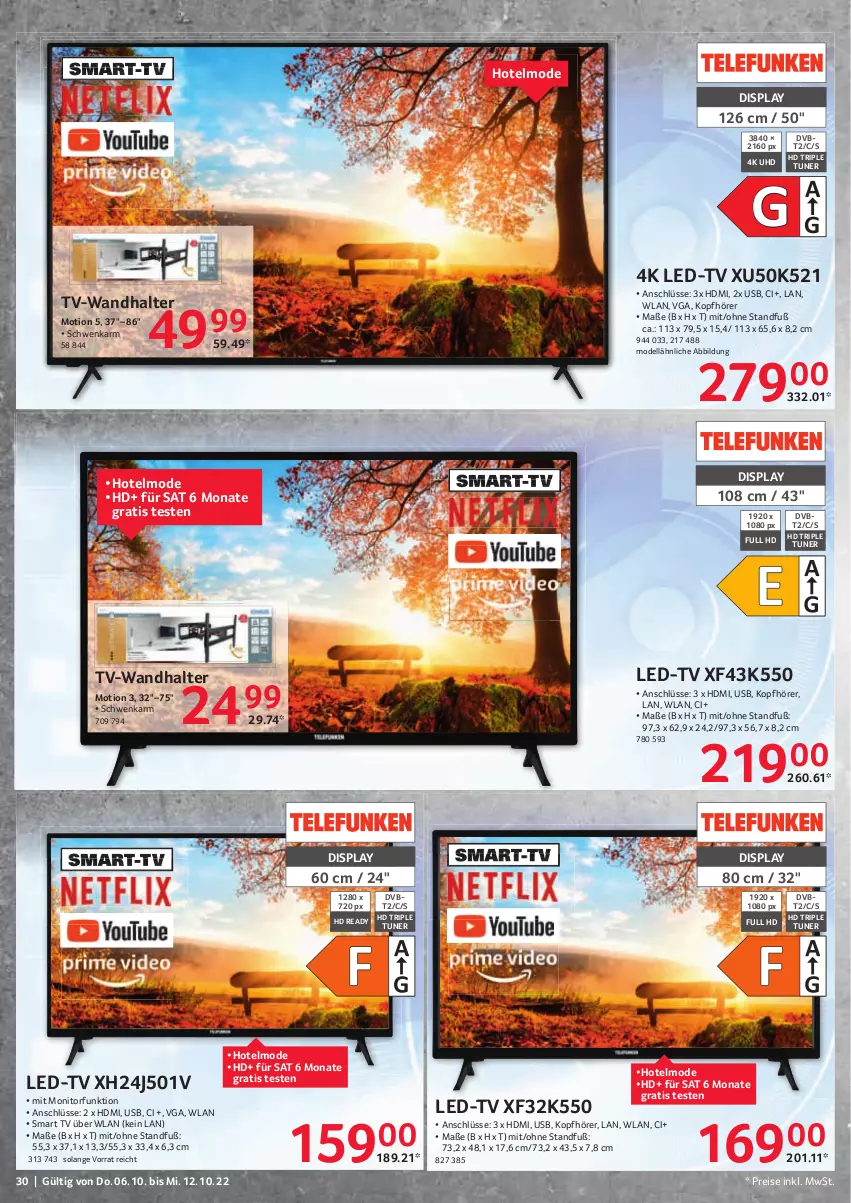 Aktueller Prospekt Selgros - Nonfood - von 06.10 bis 12.10.2022 - strona 30 - produkty: dell, dvb, eis, HD Ready, hd triple tuner, HDMI, kopfhörer, Mode, monitor, reis, smart tv, Ti, tuner, uhd, usb