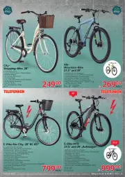 Gazetka promocyjna Selgros - Nonfood - Gazetka - ważna od 12.10 do 12.10.2022 - strona 35 - produkty: akku, Bau, E-Bike, eis, elle, felgen, gabel, Kette, korb, LG, nexus, promax, reifen, reis, rücklicht, sattel, Schal, shimano, Sport, telefunken, Ti