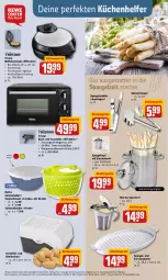 Gazetka promocyjna Rewe - Prospekte - Gazetka - ważna od 14.05 do 14.05.2022 - strona 28 - produkty: aktionspreis, alle artikel ohne dekoration, auto, decke, Deckel, dekoration, edelstahl, eis, kartoffel, korb, küche, Küchen, Küchenhelfer, latte, Ofen, reis, salat, schüssel, spargel, thermostat, Ti, timer, toast, topf, tristar, und gemüse