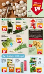 Gazetka promocyjna Rewe - Prospekte - Gazetka - ważna od 14.05 do 14.05.2022 - strona 3 - produkty: aktionspreis, bio, champignon, champignons, cola, eimer, eis, feldsalat, florette, Frühkartoffeln, gurke, gurken, hollandaise, ilag, kartoffel, kartoffeln, kartoffelsalat, kühlregal, Lauchzwiebel, lauchzwiebeln, LG, mac, regal, reis, rezept, rezepte, Romatomaten, rucola, salat, Salatgurke, salatgurken, salatherzen, Schal, Schale, smoothie, smoothies, spargel, Ti, tomate, tomaten, true fruits, zucchini, zwiebel, zwiebeln