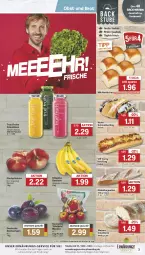 Gazetka promocyjna Famila - Prospekte - Gazetka - ważna od 24.08 do 24.08.2024 - strona 3 - produkty: Arnica, auer, backwaren, baguette, banane, bananen, beutel, brot, brötchen, chiquita, curry, eis, flasche, HP, lebensmittel, Mett, milch, Milchbrötchen, obst, pfirsich, pfirsiche, reis, Schmetterling, smoothie, smoothies, tafeläpfel, telefon, Ti, true fruits, weizenmischbrot, ZTE