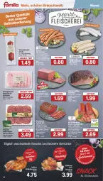 Gazetka promocyjna Famila - Prospekte - Gazetka - ważna od 24.08 do 24.08.2024 - strona 6 - produkty: aufschnitt, axe, beef, bratwurst, corned beef, Edelsalami, eintopf, eis, fleisch, gin, grill, grillbratwurst, grillhähnchen, grillhaxe, Haxe, hinterkochschinken, Holz, kartoffel, kartoffelsalat, kochschinken, mac, meerrettich, Mett, mettwurst, nuss, reis, remoulade, Rettich, rind, rindfleisch, roastbeef, saft, sahne, salami, salat, schinken, schnitten, schwarzwälder schinken, schwein, senf, snack, snacks, Ti, topf, wein, wiener, wiener würstchen, wurst, würstchen, zwiebel, zwiebelmettwurst