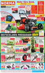 Gazetka promocyjna Norma - Norma - Gazetka - ważna od 18.03 do 18.03.2024 - strona 1 - produkty: abdeckplane, adapter, aqua, batterie, Bau, Bebe, beutel, blume, blumen, Bona, boss, Brei, decke, dell, eier, eis, Elan, Elektro, elle, fenster, Garten, Gartenschere, gin, handschuhe, Holz, kartoffel, kraft, ladegerät, latte, laufräder, LG, messer, Mode, natur, ndk, Pflanztopf, rasen, rasenmäher, Reinigung, reis, reiss, ring, rwe, sac, säge, Schere, schlauch, schläuche, schuhe, senf, Spiele, tender, Ti, tisch, tomate, tomaten, topf, wasser