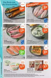 Gazetka promocyjna Tegut - Angebote der Woche - Gazetka - ważna od 23.09 do 23.09.2023 - strona 10 - produkty: angebot, angebote, aqua, auer, Bau, Bauer, Becher, bio, braten, dekoration, eis, feinkost, filet, fisch, Fisch und Meeresfrüchte, fische, Fischer, fleisch, früchte, geback, gewürz, Gewürzgurke, gewürzgurken, Graved Lachs, gurke, gurken, hering, Herings, Kraut, krautsalat, lachs, Makrele, matjes, Matjesfilet, meeresfrüchte, Quiche, Rauch, reis, rel, ring, Rotbarsch, rotbarschfilet, saft, Saibling, salat, sauce, Schere, schnitten, spinat, tender, Ti