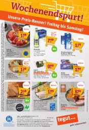 Gazetka promocyjna Tegut - Angebote der Woche - Gazetka - ważna od 23.09 do 23.09.2023 - strona 22 - produkty: angebot, angebote, auer, Bau, Bauer, Berger, bio, bionade, braten, brot, dekoration, drucker, eis, elle, Engel, filet, fisch, Fisch und Meeresfrüchte, fische, Fischer, fleisch, früchte, Fulda, haltbare milch, herzberger, jamón serrano, kabeljaufilet, Käse, kasseler, kerze, lachs, lebensmittel, LG, mac, meeresfrüchte, milch, milka, milka schokolade, natur, naturland, oreo, pfeffer, reis, rezept, rezepte, salat, Schal, Schale, Schere, schoko, schokolade, serrano, tender, Ti, tisch, torte, uhr, weichkäse, weihenstephan, wurst