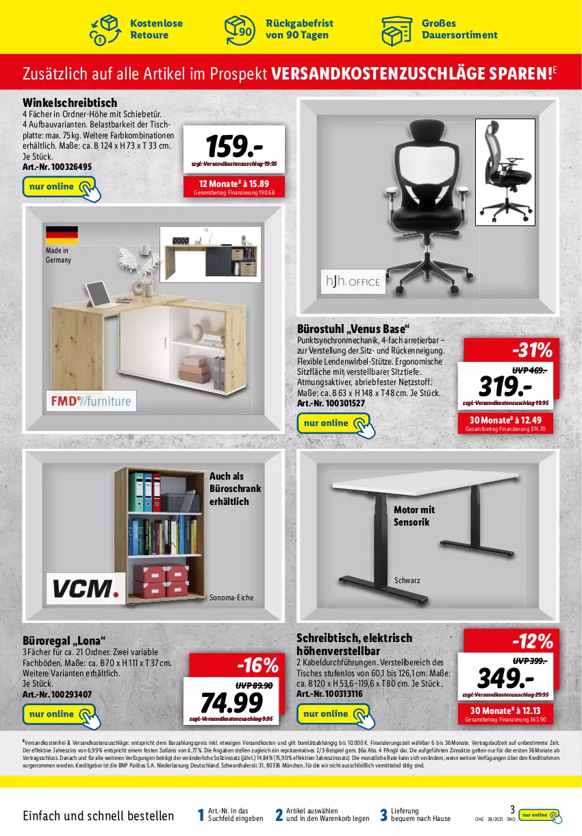 Aktueller Prospekt Lidl - Onlineshop-Highlights der Woche - von 11.09 bis 26.09.2021 - strona 3