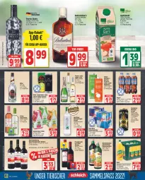 Gazetka promocyjna Edeka - Angebote der Woche - Gazetka - ważna od 24.09 do 24.09.2022 - strona 14 - produkty: apfel, apfelsaft, ball, Ballantine's, Bau, Berger, berliner, bio, caipirinha, cider, deit, deka, drink, edeka bio, eis, flasche, frucht, getränk, getränke, likör, Nektar, pet-flasche, pfeffer, pfefferminzlikör, red bull, reis, Rockstar, rwe, saft, säfte, scotch, scotch whisky, somersby, Three Sixty, Ti, vodka, wein, weine, whisky, ZTE