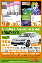 Gazetka promocyjna  - Prospekt für Globus Baumarkt  Achern - Gazetka - ważna od 30.04 do 30.04.2022 - strona 21 - produkty: ambia, Bau, decke, erde, fernbedienung, gewinnspiel, globus fachmärkte, leuchtmittel, pril, Spiele, Ti