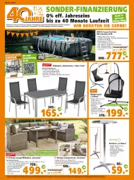 Gazetka promocyjna  - Prospekt für Globus Baumarkt  Achern - Gazetka - ważna od 07.05 do 07.05.2022 - strona 2 - produkty: armlehnen, auflagenbox, Bank, Bartisch, edelstahl, eis, Garten, glasplatte, hängesessel, HP, latte, loungesessel, möbel, pool, quad, reis, Ria, sandfilteranlage, sessel, Stühl, Ti, tisch, tischplatte, wasser, Yo, ZTE