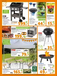 Gazetka promocyjna - Prospekt für Globus Baumarkt Achern - Gazetka - ważna od 07.05 do 07.05.2022 - strona 3 - produkty: Bank, Bau, besteck, beutel, Brei, buch, decke, Deckel, edelstahl, eis, Faltpavillon, feuerschale, garnitur, gasgrill, grill, grillfläche, grillrost, Holz, holzkohle, HP, kontaktgrill, Kugel, kugelgrill, lamm, latte, LG, pavillon, reis, Ria, ring, rückenlehne, Schal, Schale, steak, Tasche, thermometer, Ti, tisch, tischplatte, tragetasche, uhr, wasser, Zelt, ZTE