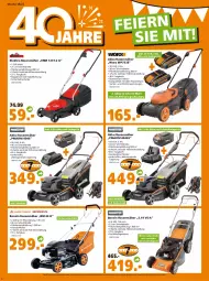 Gazetka promocyjna - Prospekt für Globus Baumarkt Achern - Gazetka - ważna od 07.05 do 07.05.2022 - strona 6 - produkty: akku, Bau, benzin rasenmäher, Brei, bürste, bürsten, eis, Elektro, elektro-rasenmäher, Garten, korb, ladegerät, rasen, rasenmäher, Ria, Schal, schnellladegerät, Ti, werkzeug, werkzeuge