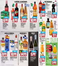 Gazetka promocyjna Hit - Prospekte - Gazetka - ważna od 19.03 do 19.03.2022 - strona 19 - produkty: Absolut Vodka, Afri Cola, Alwa, aperol, asbach uralt, bio, brut, caffe, cola, dry gin, eis, elle, flasche, frangelico, frucht, getränk, getränke, gin, glasflasche, gordon, haselnuss, hella, Hohes C, irish whiskey, jameson, kräuter, kräuterlikör, likör, limo, limonade, limonaden, london dry, london dry gin, Metaxa, mineralwasser, mit frucht, Molinari, nuss, orange, orangen, orangensaft, pepsi, Pinot, pinot noir, punica, reis, riesling, saft, sambuca, scotch, scotch whisky, sekt, single malt, tee, teller, Ti, tisch, trauben, Traubensaft, underberg, vodka, volvic, wasser, whiskey, whisky