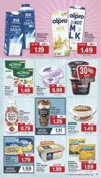 Gazetka promocyjna Famila - Prospekte - Gazetka - ważna od 13.07 do 13.07.2024 - strona 9 - produkty: activia, alpro, Becher, butter, buttermilch, caffè latte, danone, danone activia, drink, eier, eierspätzle, eis, emmi, flasche, frische milch, frucht, Griechischer Joghurt, hafer, henglein, hummus, joghur, joghurt, kühlmann, latte, meggle, milch, Müller, nudel, nudeln, pfanne, pfannen, rama, reis, salz, Schal, Schale, soya, Streichzart, Ti, weihenstephan, Yo, ZTE