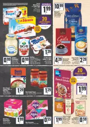 Gazetka promocyjna E Center - Angebote der Woche - Gazetka - ważna od 30.04 do 30.04.2022 - strona 13 - produkty: alpia, Becher, Ben’s Original, beutel, bohne, bohnen, caffe, Cap, cappuccino, cin, deutschlandcard, Dr. Oetker, eduscho, eis, filterkaffee, frucht, fruchtjoghurt, gin, joghur, joghurt, kaffee, Kinder, kinder pingui, kochbeutel, kölln, korn, krüger, landliebe, milch, milch-schnitte, monte, mövenpick, müsli, natur, natur-reis, pingui, reis, ritter, ritter sport, sac, sauce, saucen, schoko, schokolade, schokowürfel, Sport, tee, Ti, würfel, zentis, zucker