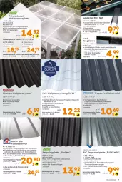 Gazetka promocyjna  - Gazetka - ważna od 05.10 do 05.10.2024 - strona 7 - produkty: auer, Bau, Bona, bürste, Carport, Clin, eis, Fassadenblech, Garten, Hohlkammerplatte, kleid, Kleidung, latte, Laufen, natur, reis, Ria, Terrassenüberdachung, Ti, Wellplatte, ZTE