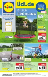 Gazetka promocyjna Lidl - Wochen-Highlights im Onlineshop - Gazetka - ważna od 20.03 do 20.03.2022 - strona 1 - produkty: asti, deo, erde, fanta, Garten, hering, ndk, Rauch, ring, scooter, Ti, Trampolin