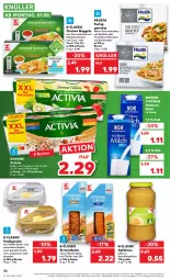 Gazetka promocyjna Kaufland - Gazetka - ważna od 03.08 do 03.08.2022 - strona 36 - produkty: activia, angebot, apfel, apfelmus, Becher, beutel, butter, cerealien, chicken nuggets, chili, curry, danone, danone activia, dip, eis, fertiggericht, fertiggerichte, fleisch, frosta, frucht, geschnetzeltes, Hähnchenfleisch, haltbare milch, kartoffel, kartoffelpuffer, lachs, leine, LG, milch, natur, nudel, nudeln, nuggets, pfeffer, rapsöl, salz, Streichzart, Ti, weihenstephan, Zelt, ZTE