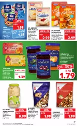 Gazetka promocyjna Kaufland - Gazetka - ważna od 03.08 do 03.08.2022 - strona 37 - produkty: angebot, angebote, aprikose, aufstrich, backmischung, beere, beutel, brownie, brownies, Cashew, Dr. Oetker, fisch, frucht, fruchtaufstrich, haselnuss, johannisbeere, kirsch, kirsche, kuchen, leine, mandel, mandeln, mövenpick, Muffin, muffins, natur, nuss, Paranusskerne, salat, tee, teekanne, thunfisch, Thunfischsalat, Ti, walnuss, walnusskerne