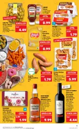 Gazetka promocyjna Kaufland - Gazetka - ważna od 03.08 do 03.08.2022 - strona 5 - produkty: angebot, angebote, bacon, beef, burger, cabernet, cabernet sauvignon, chardonnay, chicken wings, chips, cola, creme, Donut, donuts, elle, gallo, gallo family, gewürz, grüne oliven, hähnchenflügel, heinz, kartoffel, kartoffelchips, kartoffeln, lay's, likör, mac, mikrowelle, olive, oliven, pflaume, pflaumen, Popp, rotwein, sauce, sauvignon, Southern Comfort, Süßkartoffeln, Ti, vanille, wein, whiskey