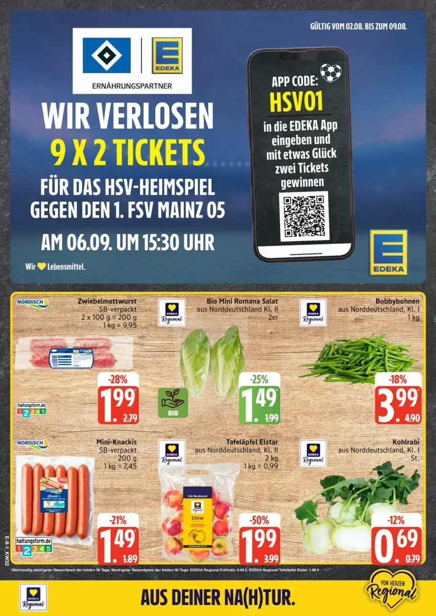 Aktueller Prospekt Edeka - Prospekte - von 03.08 bis 08.08.2026 - strona 9