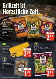 Gazetka promocyjna Edeka - Prospekte - Gazetka - ważna od 08.08 do 08.08.2026 - strona 6 - produkty: braun, champignon, champignons, deka, eis, grill, Grillmais, honig, kräuter, LG, mais, marinade, reis, salat, Ti, ZTE, zucker, zuckermais