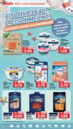 Gazetka promocyjna Famila - Prospekte - Gazetka - ważna od 17.02 do 17.02.2024 - strona 12 - produkty: Becher, dip, eis, elle, filet, filets, forelle, hering, Herings, heringsfilets, Heringshappen, lachs, Makrele, Makrelenfilets, matjes, nadler, nuss, omega, Räucherlachs, reis, rel, ring, sahne, salat, Ti, topf, Wild, wildlachs, ZTE