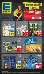 Gazetka promocyjna Edeka - Prospekte - Gazetka - ważna od 17.01 do 17.01.2026 - strona 1 - produkty: aeg, almighur, almighurt, alpro, angebot, auer, Bau, Bauer, bergader, bier, bohne, bohnen, chia, deka, drink, ehrmann, ehrmann almighurt, eis, elle, flasche, frucht, fruchtsaft, hafer, kaffee, Käse, käsescheiben, Lagerbier, LG, Meister, mövenpick, Nektar, regal, reis, saft, soya, tee, Ti, ZTE