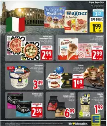 Gazetka promocyjna Edeka - Prospekte - Gazetka - ważna od 17.01 do 17.01.2026 - strona 11 - produkty: Becher, eis, espresso, gin, kaffee, kaffee-kapseln, lebensmittel, mascarpone, oder piccolinis, olive, oliven, original wagner, piccolinis, pizza, reis, Tartufo, Ti, tiramisu, wagner, ZTE