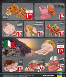 Gazetka promocyjna Edeka - Prospekte - Gazetka - ważna od 17.01 do 17.01.2026 - strona 17 - produkty: dell, eier, eis, gin, kabanos, Käse, knacker, lebensmittel, mortadella, reis, rosmarin, salami, schinken, senf, ZTE
