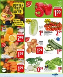 Gazetka promocyjna Edeka - Prospekte - Gazetka - ważna od 17.01 do 17.01.2026 - strona 4 - produkty: eis, kartoffel, kartoffeln, kohlrabi, mini-rispentomaten, obst, paprika, rispentomaten, Romanasalat, salat, speisekartoffeln, Ti, tomate, tomaten, zucchini, zwiebel, zwiebeln