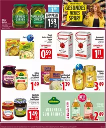 Gazetka promocyjna Edeka - Prospekte - Gazetka - ważna od 17.01 do 17.01.2026 - strona 9 - produkty: beutel, Blüte, creme, eis, elle, express-reis, frucht, gin, gurke, gurken, honig, konfitüre, Kraut, Kühne, landliebe, langnese, maggi, mehl, reis, rosen, Rosenmehl, suppe, teller, Ti, type 405, weizenmehl, ZTE
