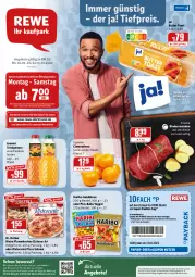 Gazetka promocyjna Rewe - REWE Ihr Kaufpark - Gazetka - ważna od 15.01 do 15.01.2022 - strona 1 - produkty: angebot, angebote, ball, beutel, butter, clementinen, coupon, coupons, Dr. Oetker, eis, elle, elsässer art, flammkuchen, flasche, goldbären, granini, haribo, Heu, kuchen, lamm, nuss, papier, payback, pizza, pizza salame, reis, rind, rinder, Rinderroulade, rinderrouladen, ristorante, ristorante pizza, rouladen, rum, saft, Ti, tiefpreis, toast, uhr, veggie